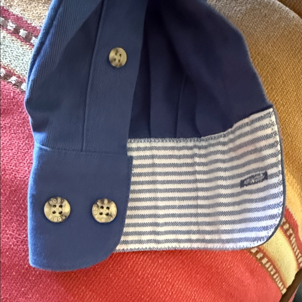 Rods Blue Button-Down Shirt for Women - Picture 4 of 4